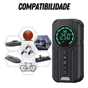 TurboPump™ – Auxiliar de Partida 4 EM 1  | PROMOÇÃO DE JULHO | ÚLTIMAS HORAS