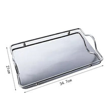 Bandeja Moderna Espelhada – Sofisticação e Estilo para Sua Decoração
