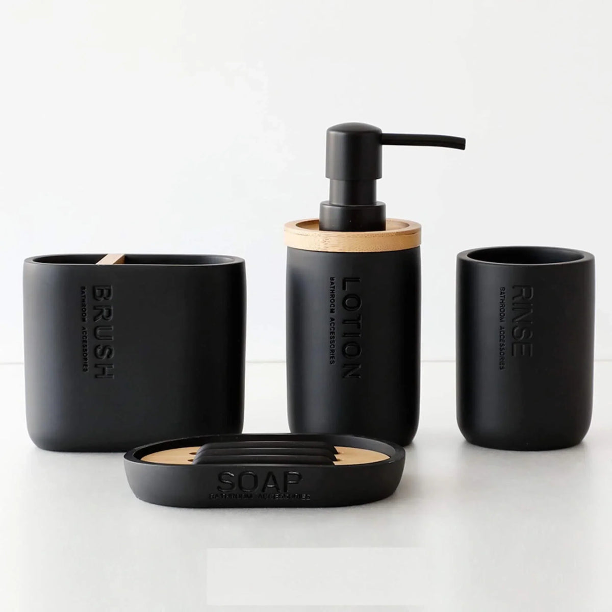 Conjunto Completo de Acessórios para Banheiro - Perfect Bathroom