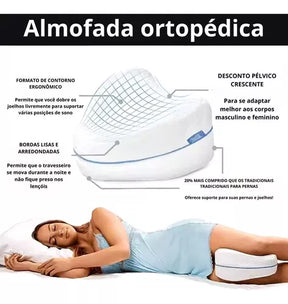 Travesseiro Para Pernas Sono Bom