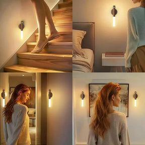 Luminária LED Magnética Sem Fio com Detecção de Movimento – Praticidade e Eficiência para Seu Ambiente
