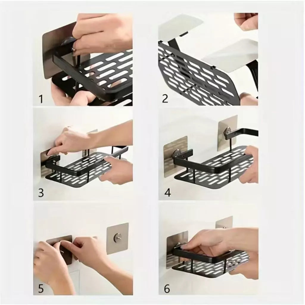 Porta Shampoo para Box em Inox - Organização e Estilo no Banheiro