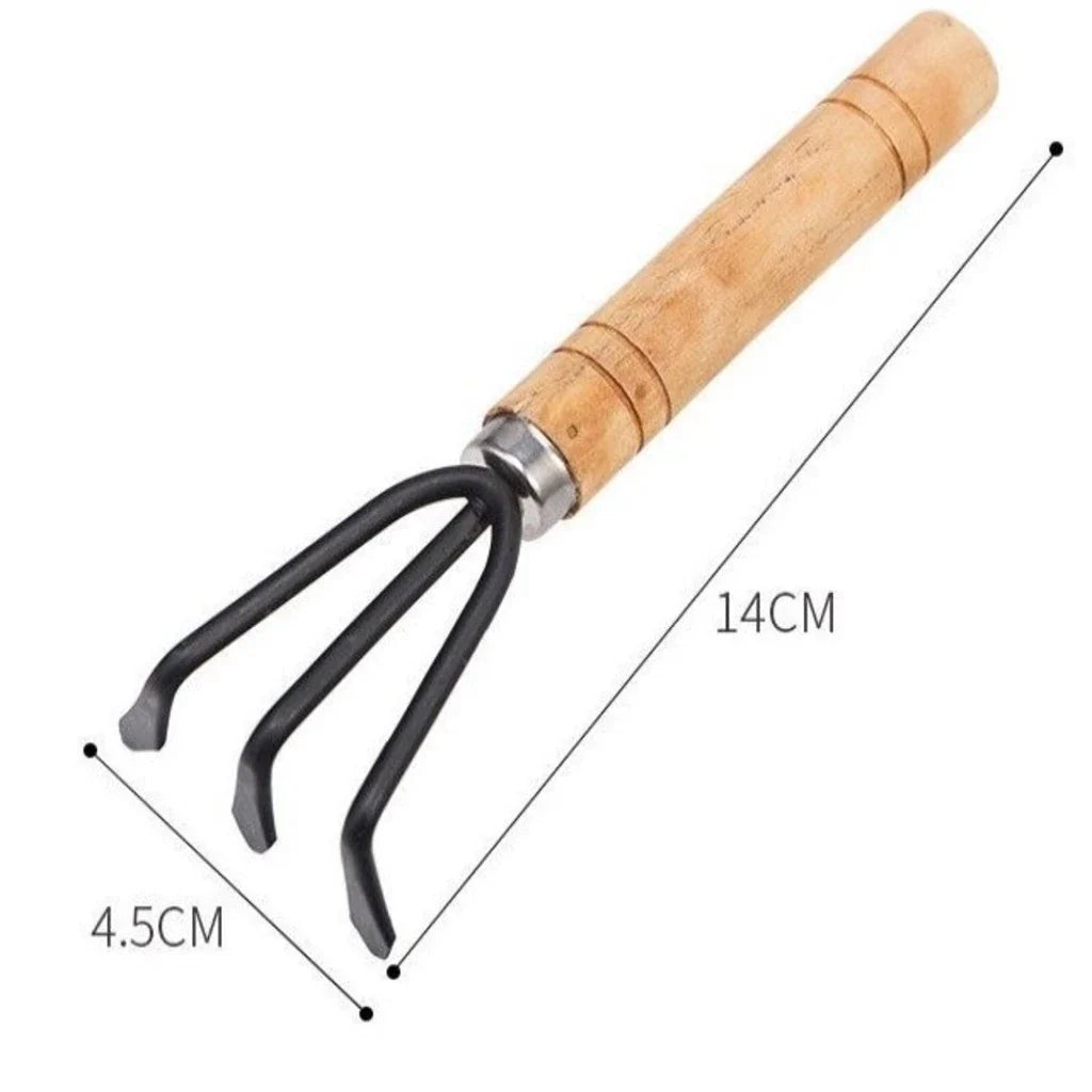 Kit de Jardinagem 3 Peças – Conjunto Mini Ferramentas
